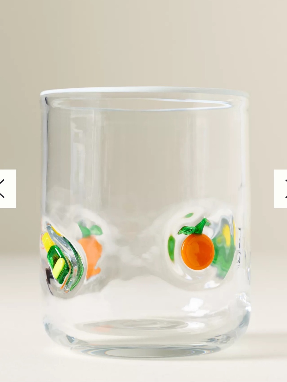 NWT Anthropologie Marquee Mimosa Icon Glass - Picture 2 of 3